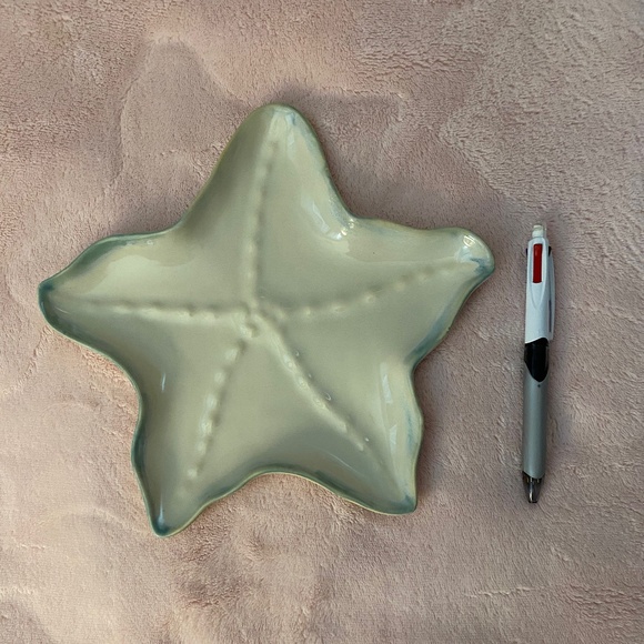 Glass Sea Star Decorative Dish - Picture 3 of 3